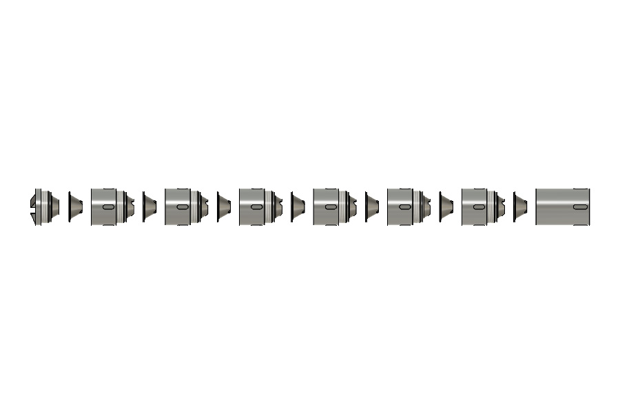 Jekyll & Hyde Small 22/32 Assembly Drawing