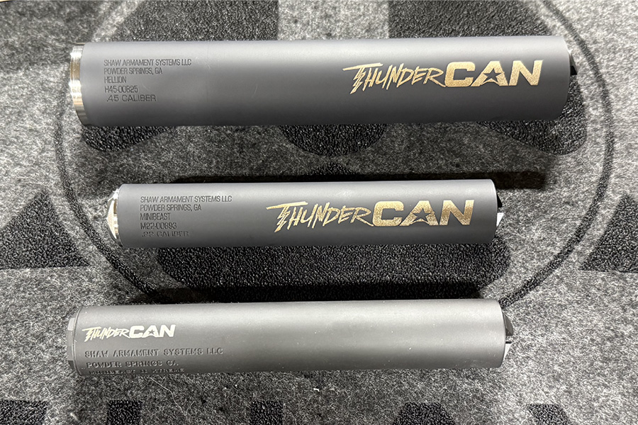 ThunderCan suppressor assembled view